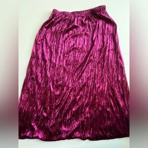 Y2K Daniel Laurent sequins pink Skirt
